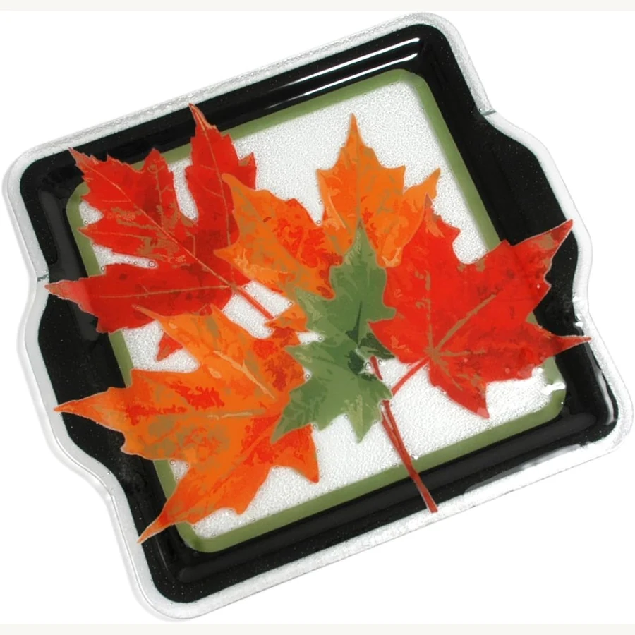 Maple Leaves Tray 18"